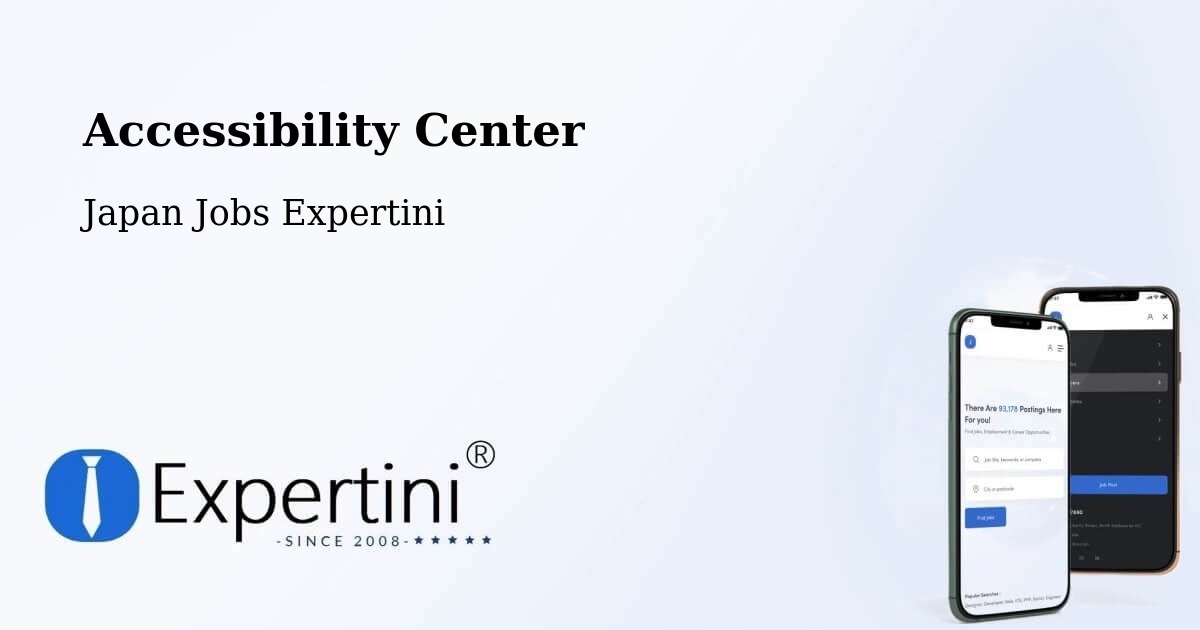 Accessibility Statement – Hidaka Shi - Japan Jobs Expertini
