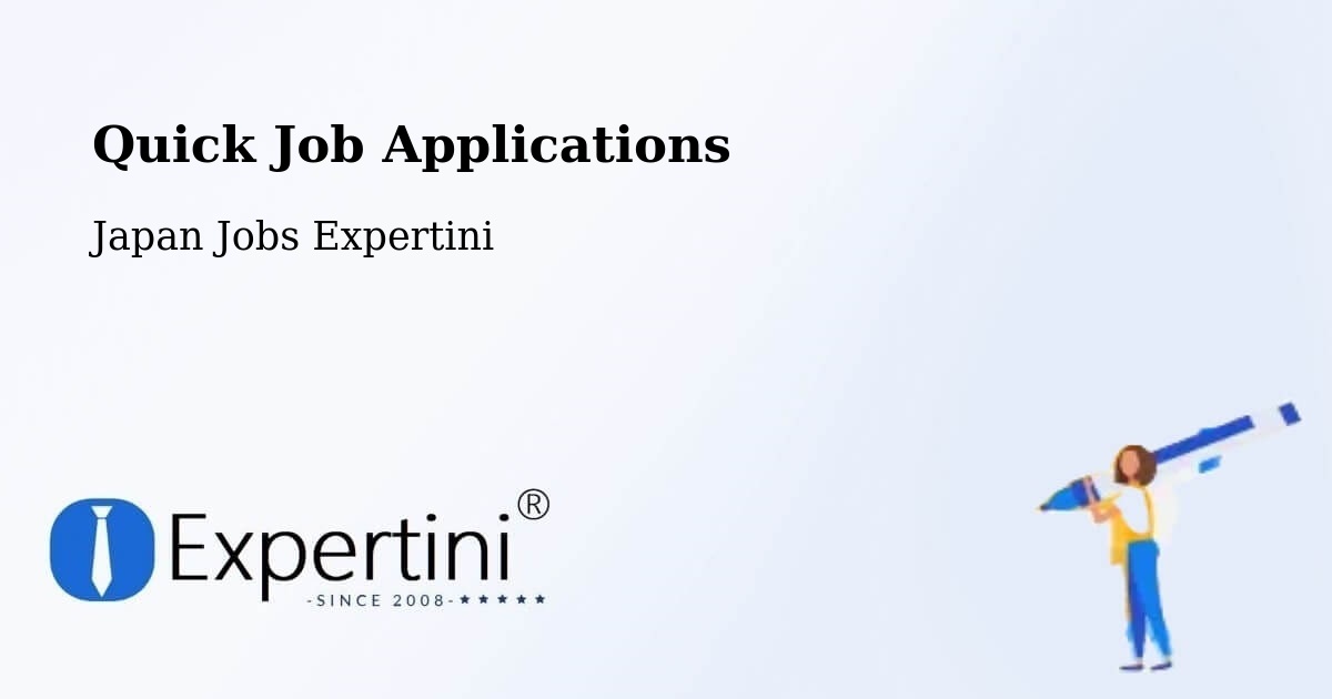 Quick Apply Feature – Hidaka Shi - Japan Jobs Expertini