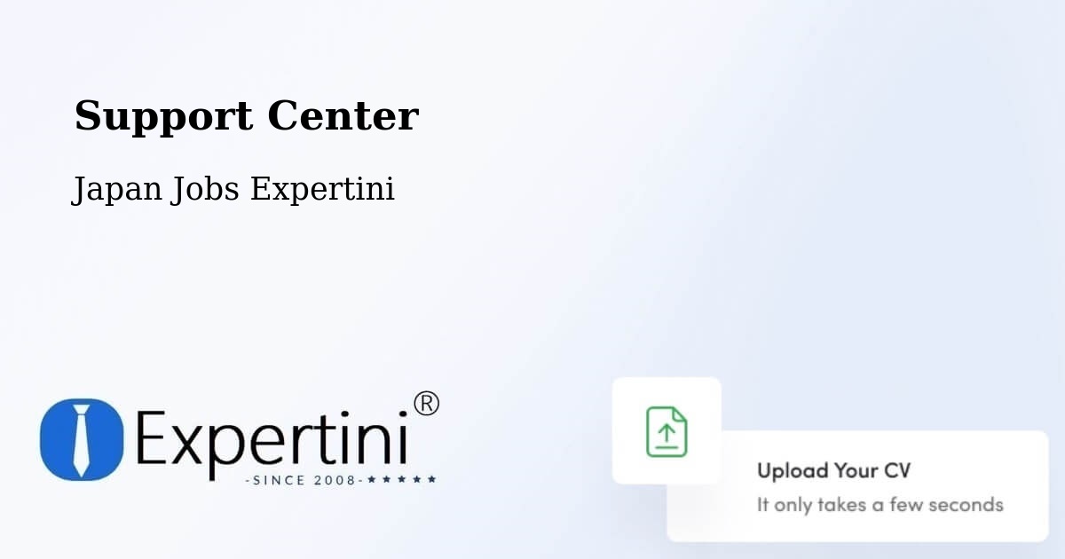 Support Services – Hidaka Shi - Japan Jobs Expertini
